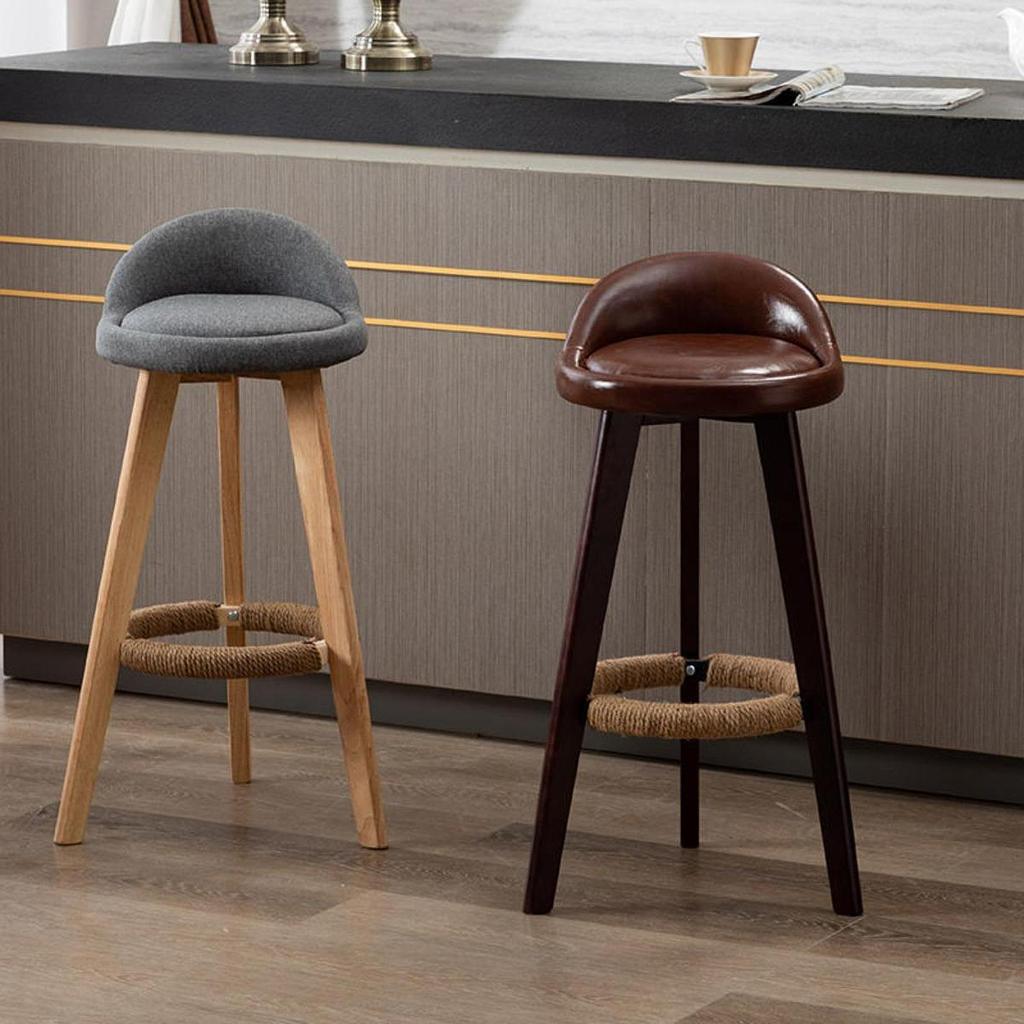 Bar Stool Counter Height Barstool Chair for Backrest Tables Kitchen
