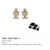 CHANEL Metal Earrings Women's Gold ABA508-B10548-NN157