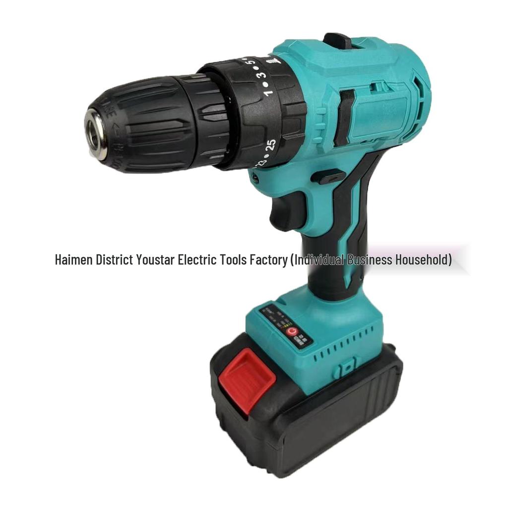 21V Cordless Brushless Impact Drill & Electric Screwdriver