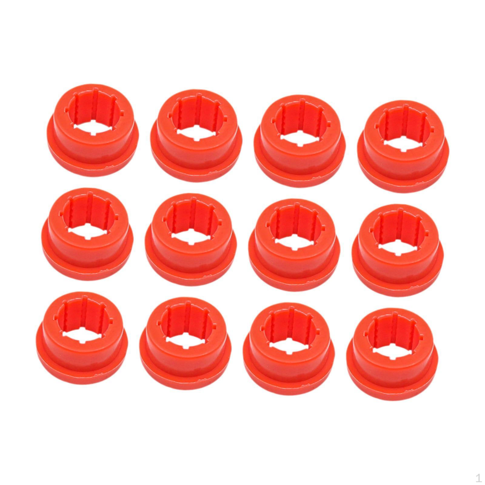 12 шт. Задняя втулка развала нижняя часть управления запасные части профессиональные красный