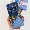 For Xiaomi Redmi 14C Case Cute Cat Butterfly Painted Cover Clear Silicone Soft TPU Phone Case For Xiaomi Redmi 14C Redmi14C Bags