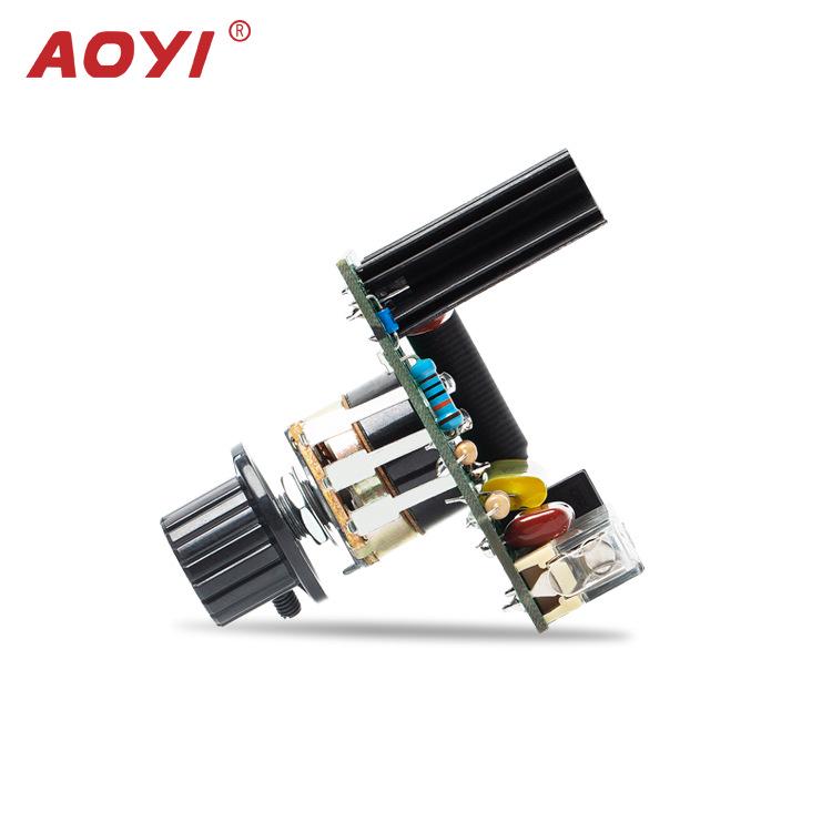 AOYI SSR-16VA Solid State Relay Voltage Regulating Board with Potentiometer
