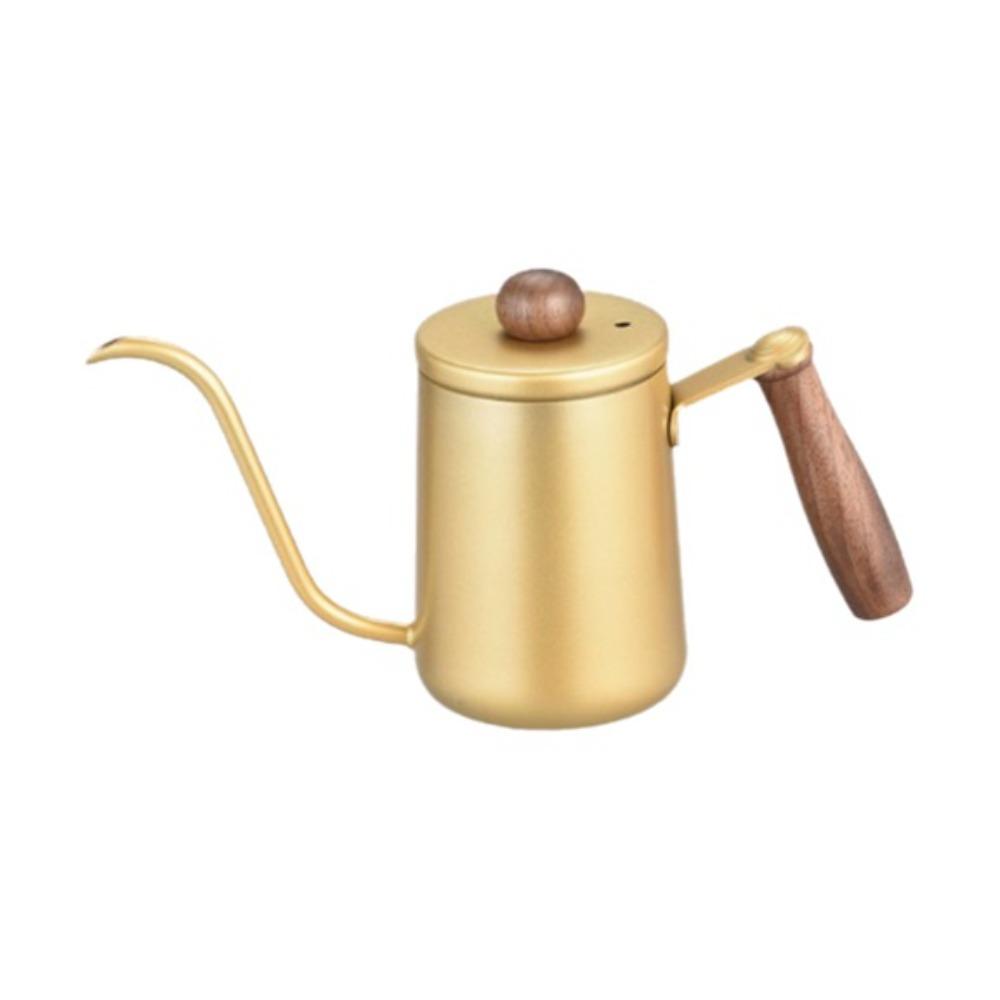 600ML Pour Over Coffee Kettle Stainless Steel Drip Filter Coffee Maker Hand Brewing Kettle  Kitchen