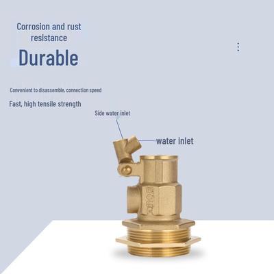 Automatisches Schwimmerventil aus Edelstahl und Messing für Wassertanks