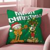 Garfield Cushion Cover MultiScene Pillow Cover for Home  Car  Reversible Soft  Durable for Daily Use