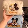 Disney Mickey Mouse Themed Cosmetic Bag Exquisite Toiletry Bag Compact Storage Bag Portable Travel Bag Birthday Gift