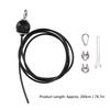 Kabel do bloczka fitness Kabel zamienny do fitnessu System mocowania do maszyny z bloczkami DIY do fitnessu