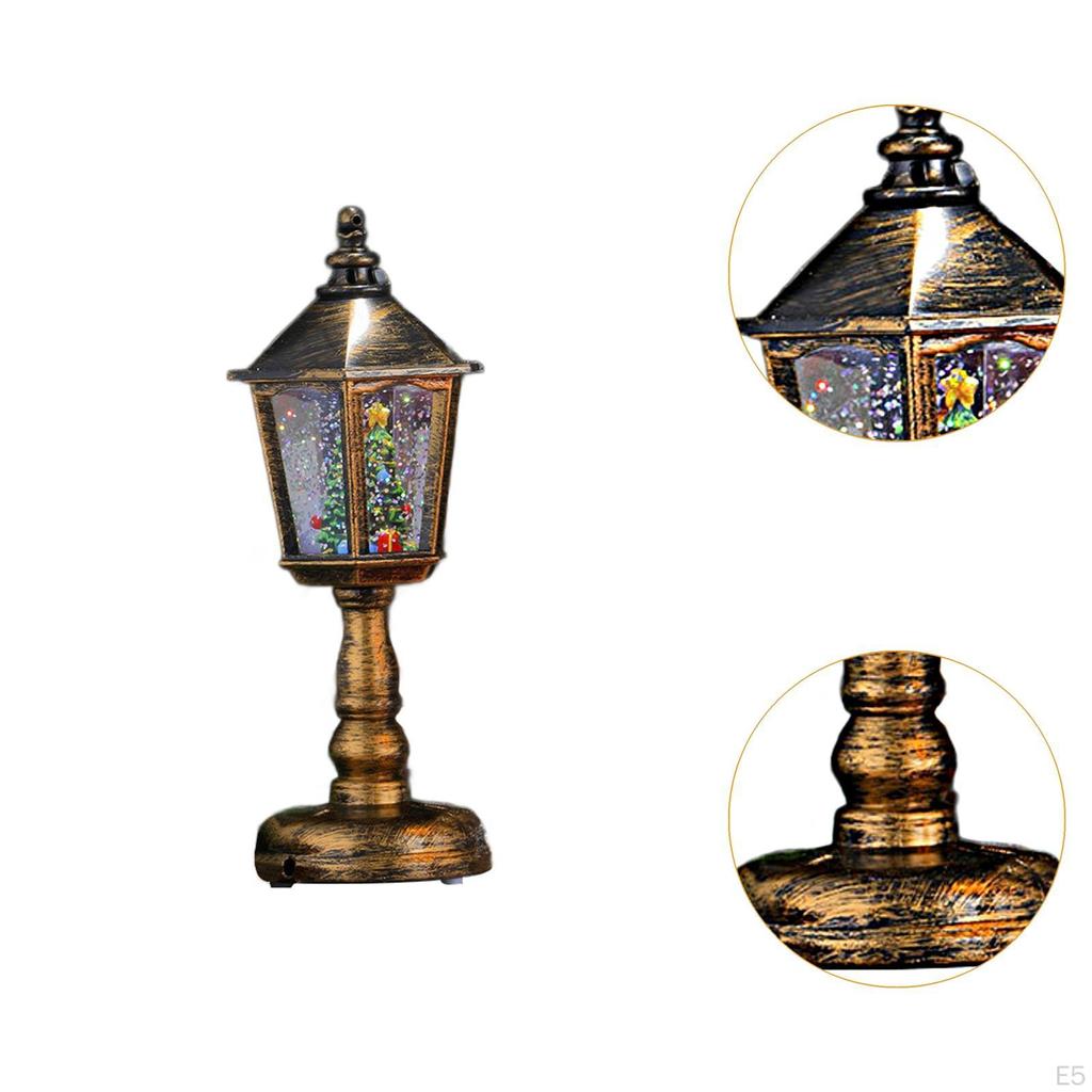 Weihnachtslaterne Feiertagsdeko Lichter Dekorative Hänge-Nachtleuchte Zimmerfigur für