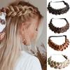 Adjustable Handmade Braids Wig Elastic Band Fishbone Braid Lazy Headband  Commuting