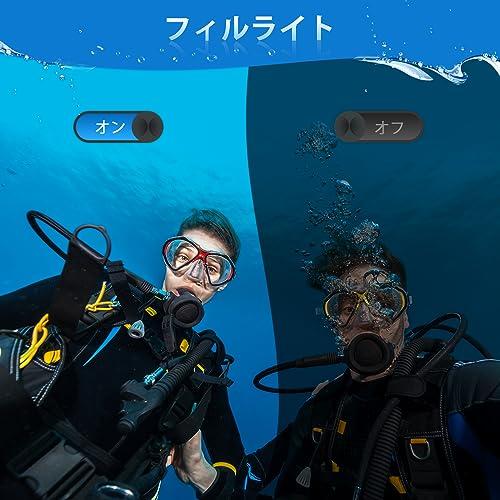 Lecran 4K Waterproof Digital Camera, IP68, 48 Megapixels, Autofocus, 3cm Macro Photography, Fully Waterproof Underwater Camera, Up to 3m, Black, Inclu