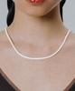 Scaletto [Wearing Nct Dream] Ws006 White Shell Necklace