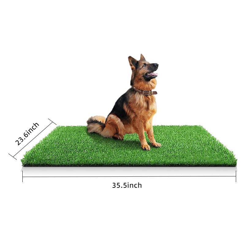 Wholesale Washable Artificial Grass Dog Toilet Professional Synthetic Grass Reusable Puppy Pee Pad Turf Dog Potty