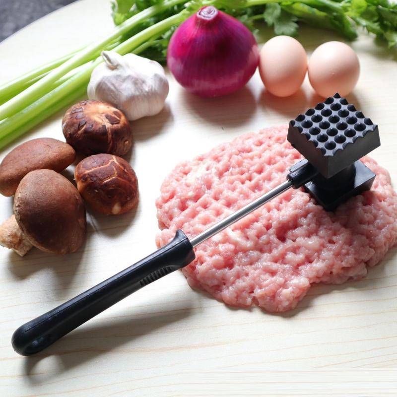 1Pcs Kitchen Meat Poultry Tool Double-Side Beef Steak Pork Meat Hammer Beater Mallet Beef Chicken