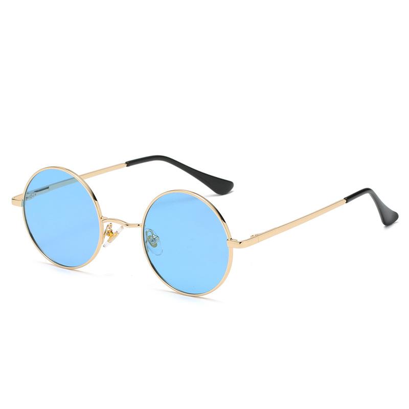 Creative Retro Sunglasses Sunshade Anti-ultraviolet Unisex Polarized Artistic Glasses Round