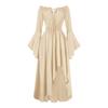 Women's Sexy Retro Halloween Gothic Suspender Hip-wrapped Gothic Sleeve Sexy Dress
