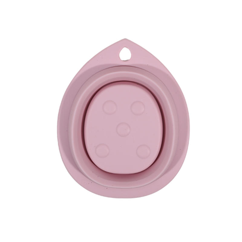 Soft Silicone Makeup Brush Cleaner Folding Powder Puff Cleaning Bowl Eyeshadow Brush Cleaning Pad Makeup Tools Portable Washing