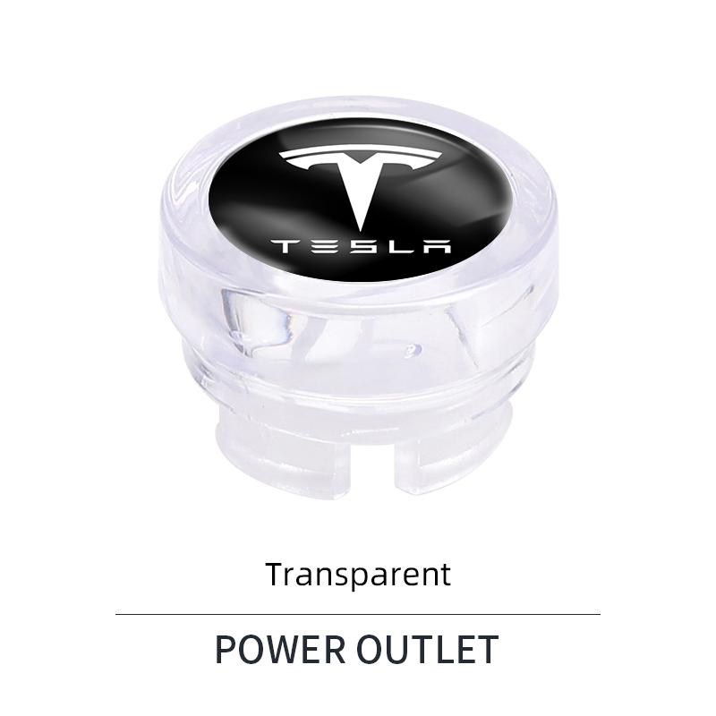 

Car Cigarette Lighter Dust Proof Protect Cover Lighter Button for Tesla Model 3 Highland 2023 Model S Model X Model Y прозрачный