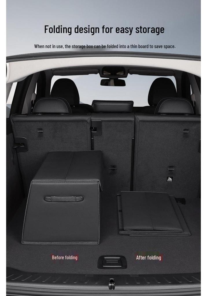 Compatible Trunk Storage Organizer for BYD Yuan PLUS/Pro/Up - Foldable Box