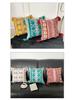 Bohemian Ethnic Flocking Linen Pillow Cover - Decorative Cushion for Sofa, Bedroom, or Bedside
