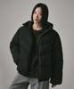 Verdnt Cut-Block Quilted Hooded Padded Jumper [Black]