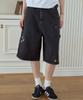 CPGN STUDIO Animal Stitch Bermuda Denim Pants Black