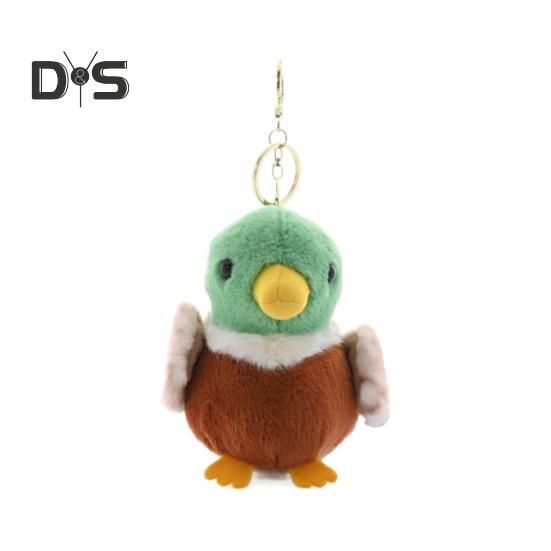 

Птица плюшевый брелок пушистая кукла птица кулон брелоки сумка подвеска мягкий подвесной орнамент подарок для детей друзей Bird
