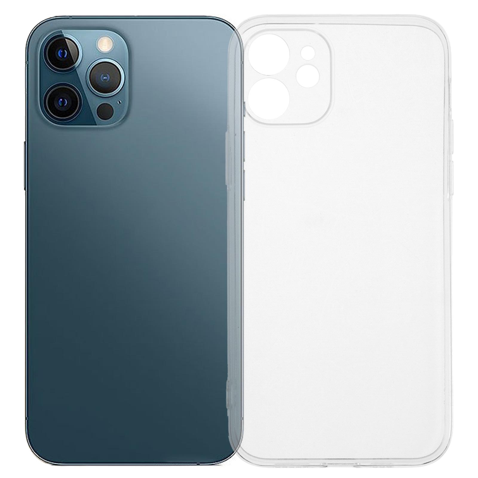 

For iPhone 12 Pro 6.1 inch TPU Phone Case 1.2mm Ultra Thin Crystal Clear Cover Type A