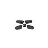 ABS Carbon fiber For Hyundai Tucson 2015-2019 Accessories LHD Car Seat adjustment Switch Interior Cover Trim Car Styling 5pcs