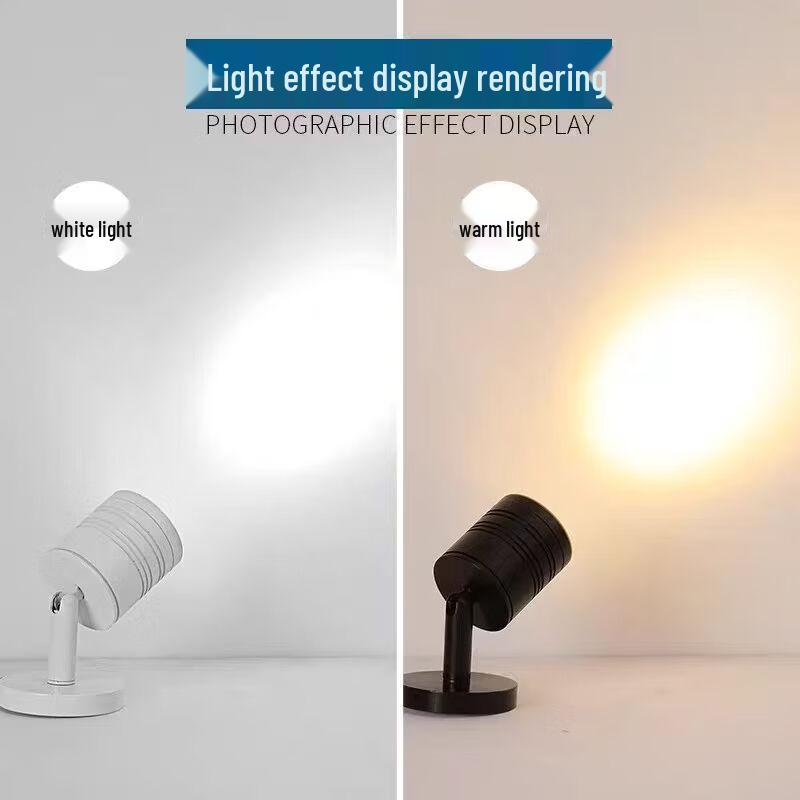 Mini Surface-Mounted Adjustable LED Spotlight