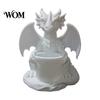 Drainage Flowerpot with Built-in Holes, 3D Printed Dragon Shape Pen Outdoor Flower Pot Holder, for Small Green Plants Tale Plant