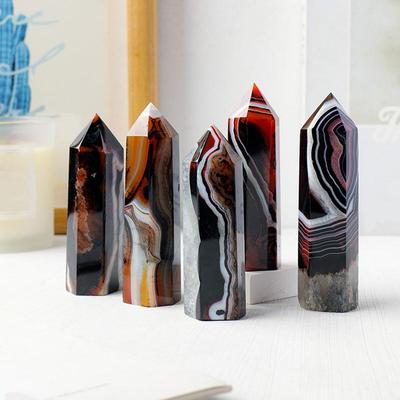 Natural Stone Towers Energy Meditation Stone Natural Raw Decorative Handmade Alternative Products For Meditation Decor Kids