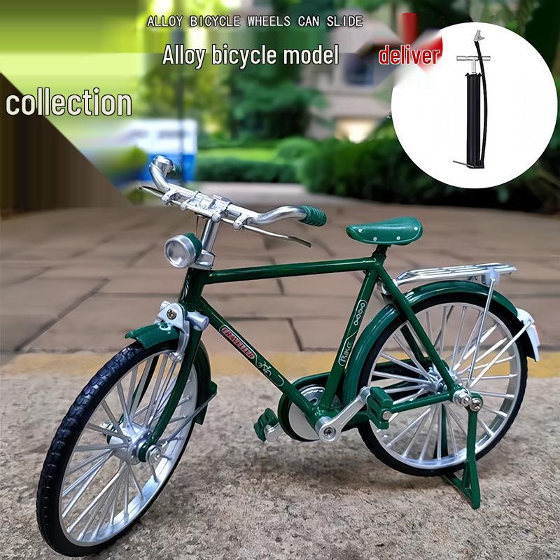 Alloy Off-Road Downhill Bicycle Toy Model – Mountain Bike Ornament & Creative Gift.