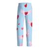 Men's Valentine's Day Printed Drawstring Long Pants Casual Pajamas