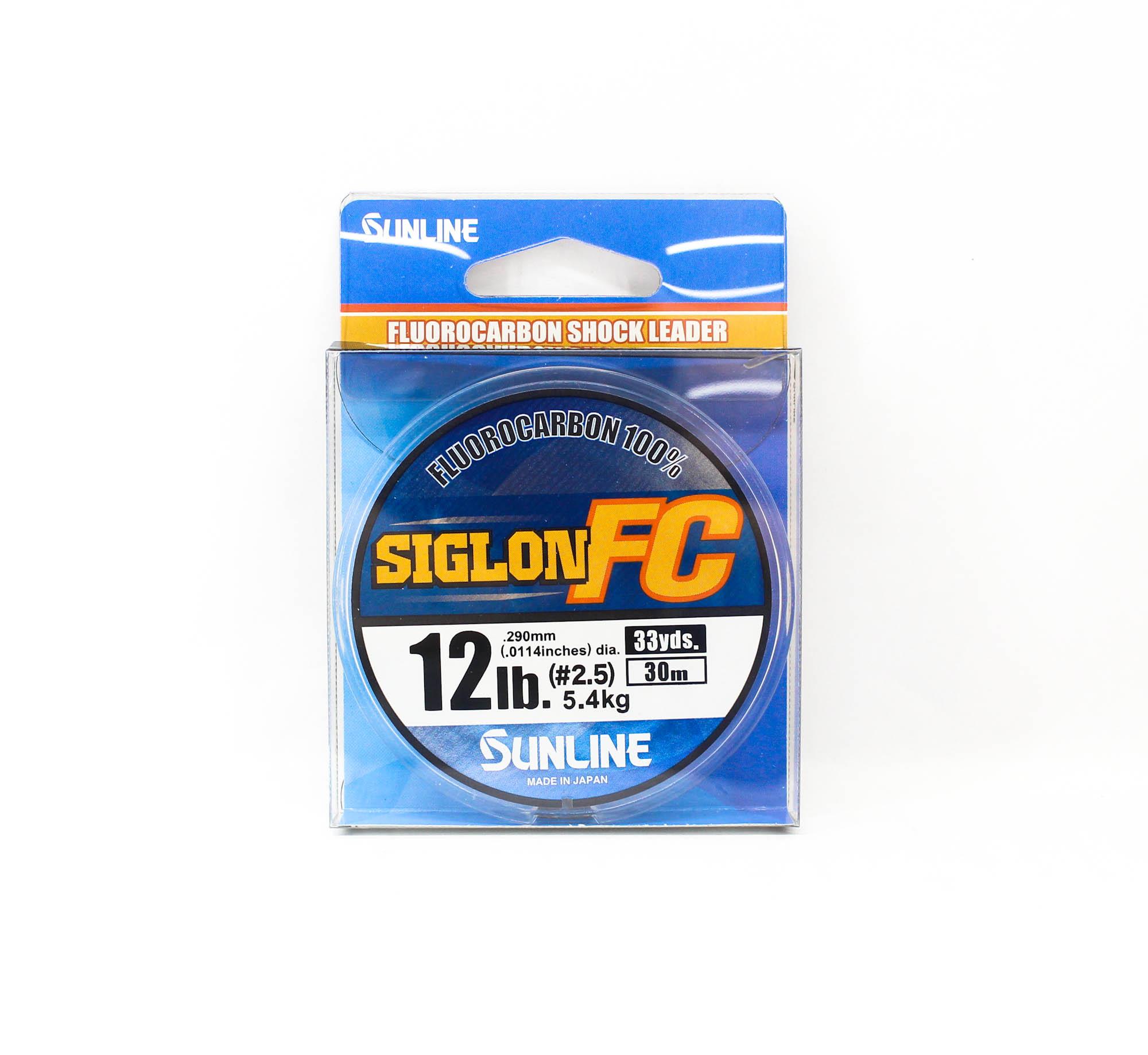 

Sunline Флюорокарбоновый Лидер Siglon FC 100% 30м 12lb Диаметр 0.29мм (8197) чистый