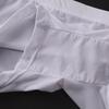 Men Sexy Seamless Underwear Ultra-Thin Transparent Boxer Mesh Panties Shorts