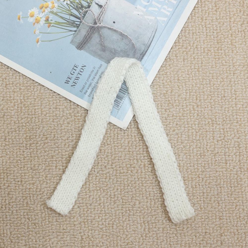 

Кукольный домик Миниатюрный Вязаный Шарф Украшение DIY Куклы Одежда Аксессуары Наряды на День Рождения Подарок белый