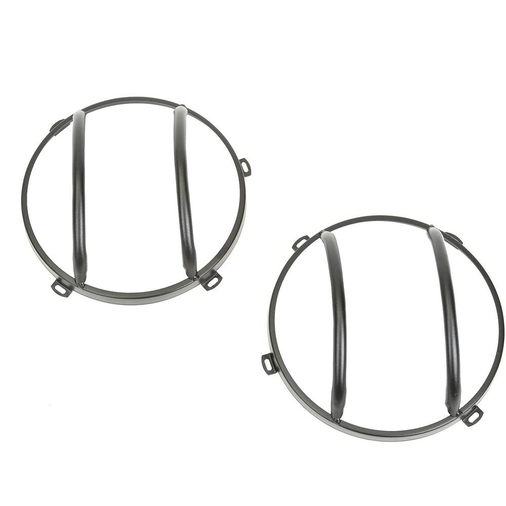 Protector de far cu LED de 7 inchi Capac de protectie pentru far pentru Jeep Wrangler Unlimited JK 2007-2017