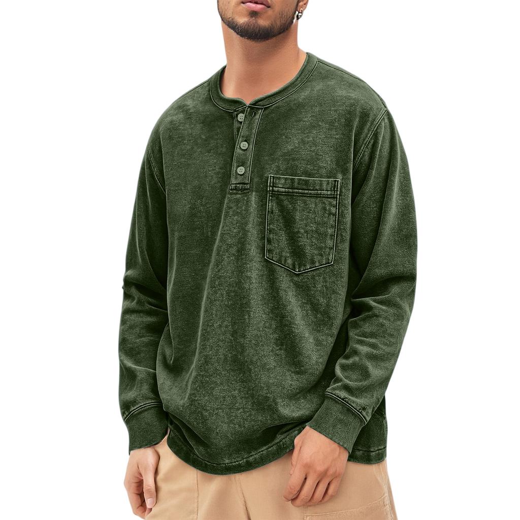 Men's  Trend  Loose  Round Neck  Hoodie  Long Sleeves  Leisure
