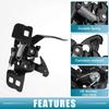 Car Hood Latch Lock Assembly No.15913930 Engine Hood Switch for Chevrolet Cobalt 2005-2010 for Pontiac G5 2007-2009 Metal