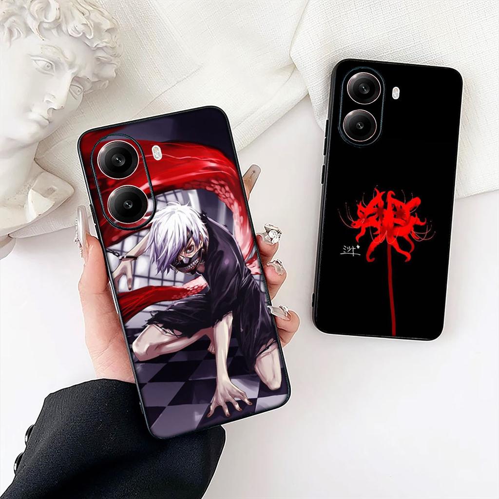 Tokyo Ghoul Phone Case for Samsung Galaxy Note 20 9 10 S8 S10 Lite S9 Plus A54 A53 A21S S10E A17 Protective Cover