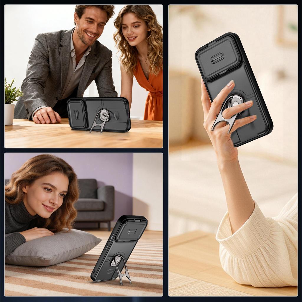 Best Protection Stand Holder Case for Xiaomi 17T Pro 5G Xiao Mi 17t Mi17t Xiaomi17t Shockproof Back Cover Funda Coque