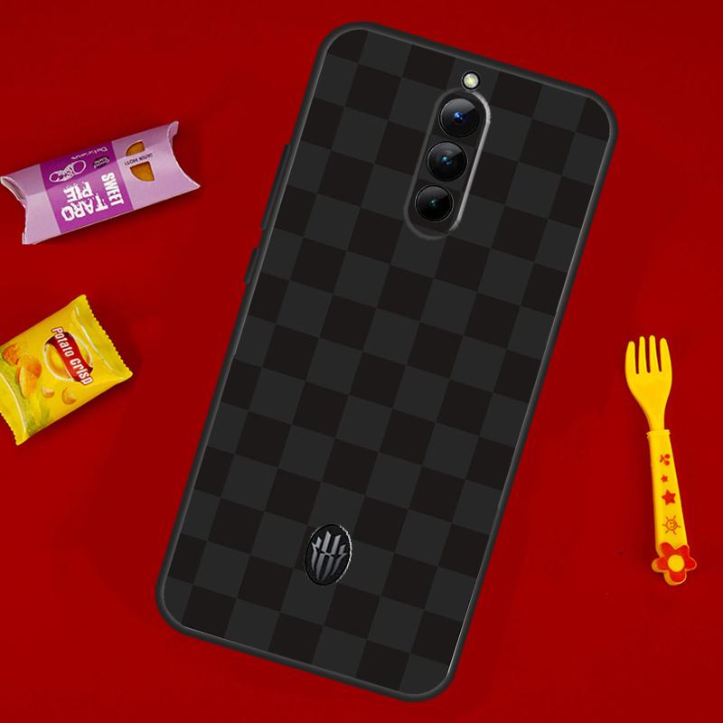 Checkerboard Checkered Board Case For ZTE Nubia Red Magic 10S 10 11 Pro Plus 10 Air 6S 7S 6 7 5G 8 8S 9 9S Pro Plus Cover