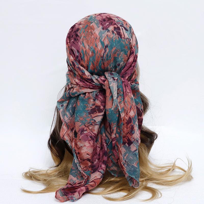 

Pashmina Bohemia Hijab Scarf Long Muslim Shawl Female Foulard Soft Turban Head Wraps For Abaya Women Veil Headband Luxury