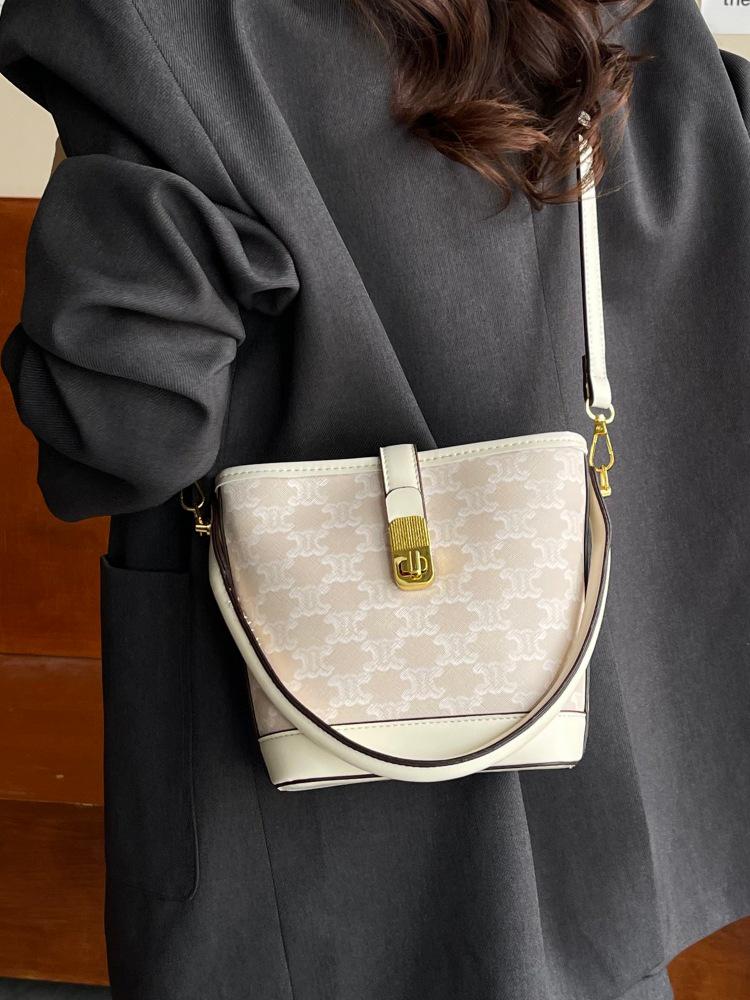 Handtasche im koreanischen Stil, trendig, luxuriös bedruckt: Damen Vielseitige Schulter- & Umhängetasche