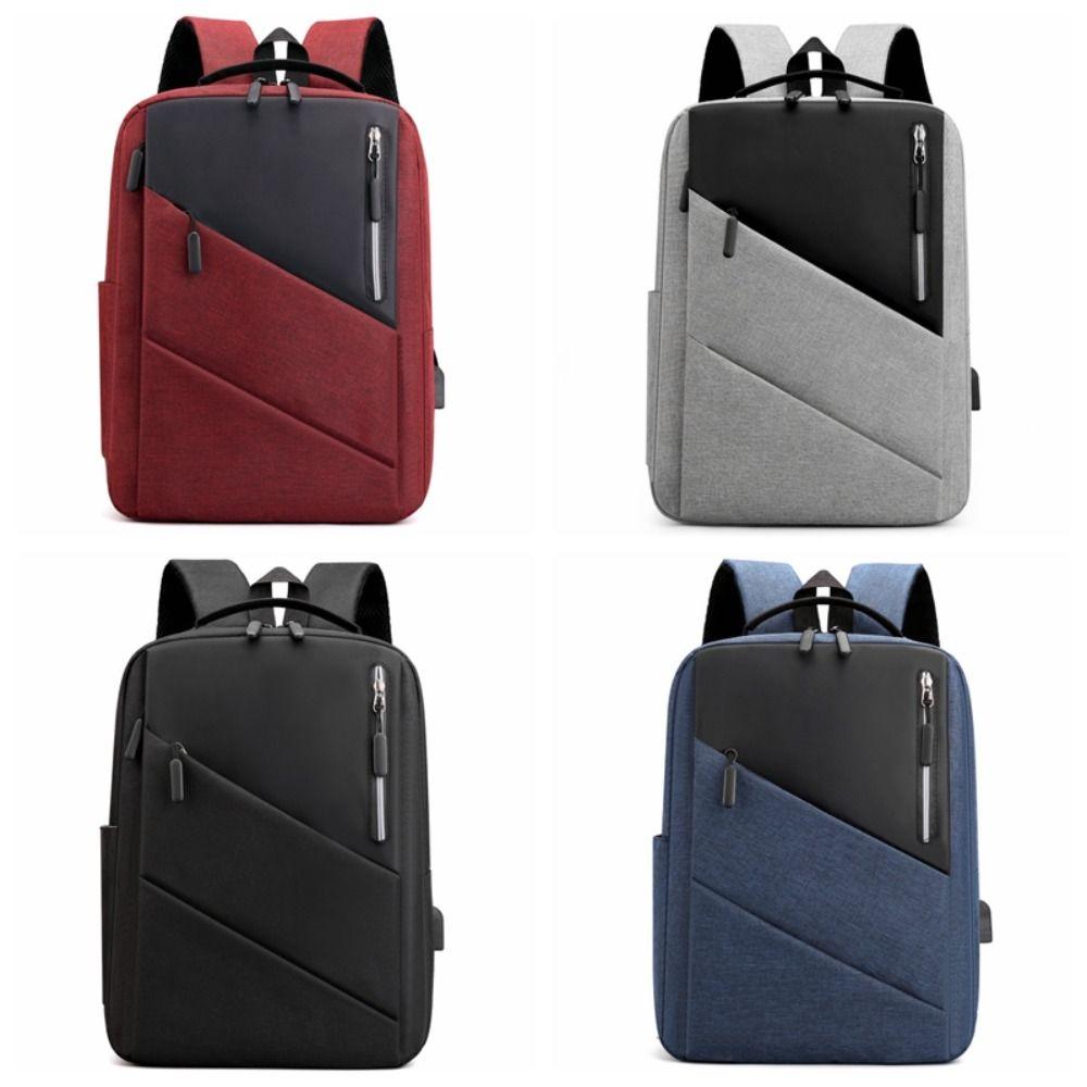 Multi-pockets Men's Backpack Nylon Business Shoulder Bags Casual Laptop Backpack Sports