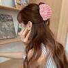Hair Clip for Thick Strong Grip Claw, Pearlescent Gradient Shell Design Clip, Shiny Lightweight Portable Accessories Daily Wear Beach Vacation Gentle