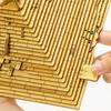 Holzpyramide Entschlüsselungs-Mystery-Spielzeug 3D Holzpyramiden-Puzzle Rätselspiel Denkspiel Lernspielzeug für Erwachsene Teenager