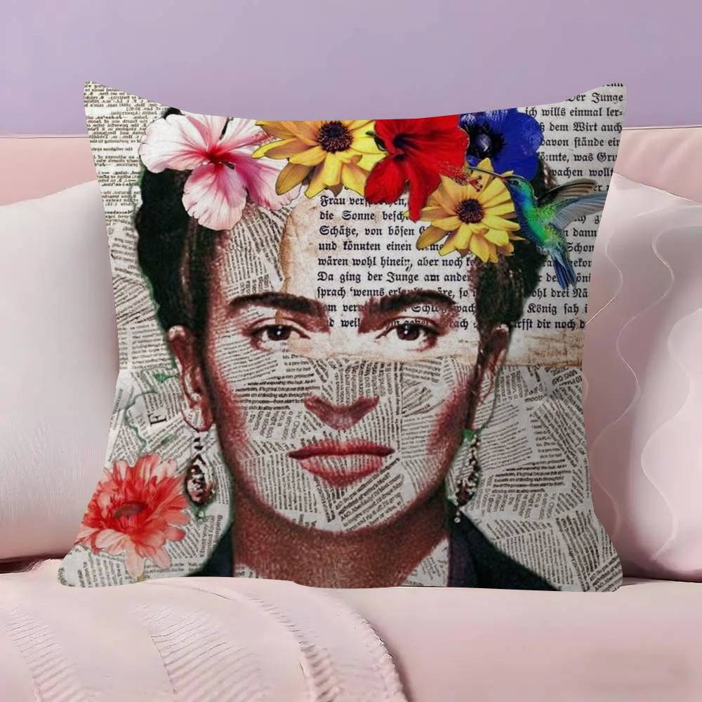 Moderne Kunstwerke Frida Kahlo Personalisierte Kissen Staubschutz Schlafzimmer Kinderparty Dekoration Kissenbezug Geburtstag Kinder Geschenk