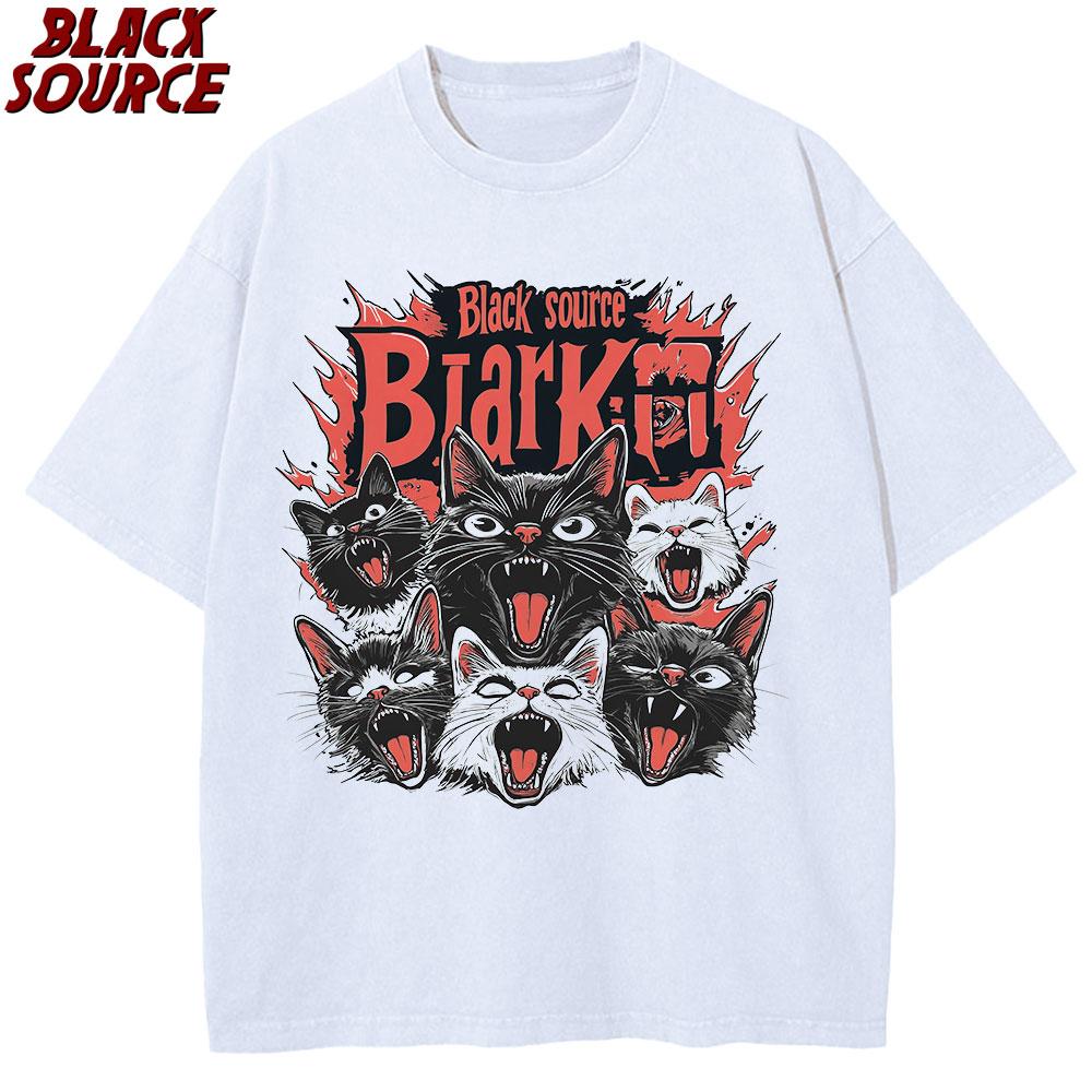 

T Divertente arte carina grafica gatto giapponese per amanti dei gatti Catzilla Tshirt grafica magliette abbigliamento S