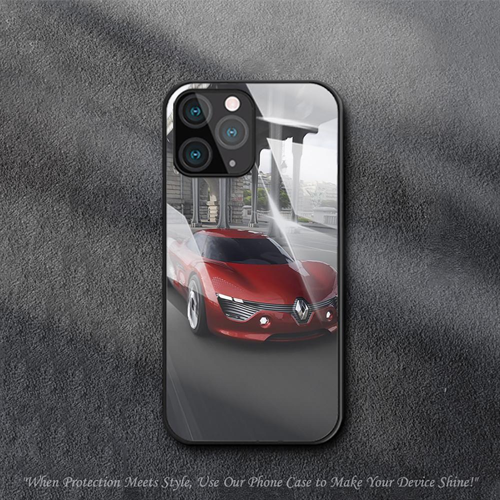 Super Cars Renault Case For iPhone Samsung Galaxy Redmi Note S 17 16 15 14 13 20 24 25 54 Pro Max Ultra Fe Air Tempered Glass Cover